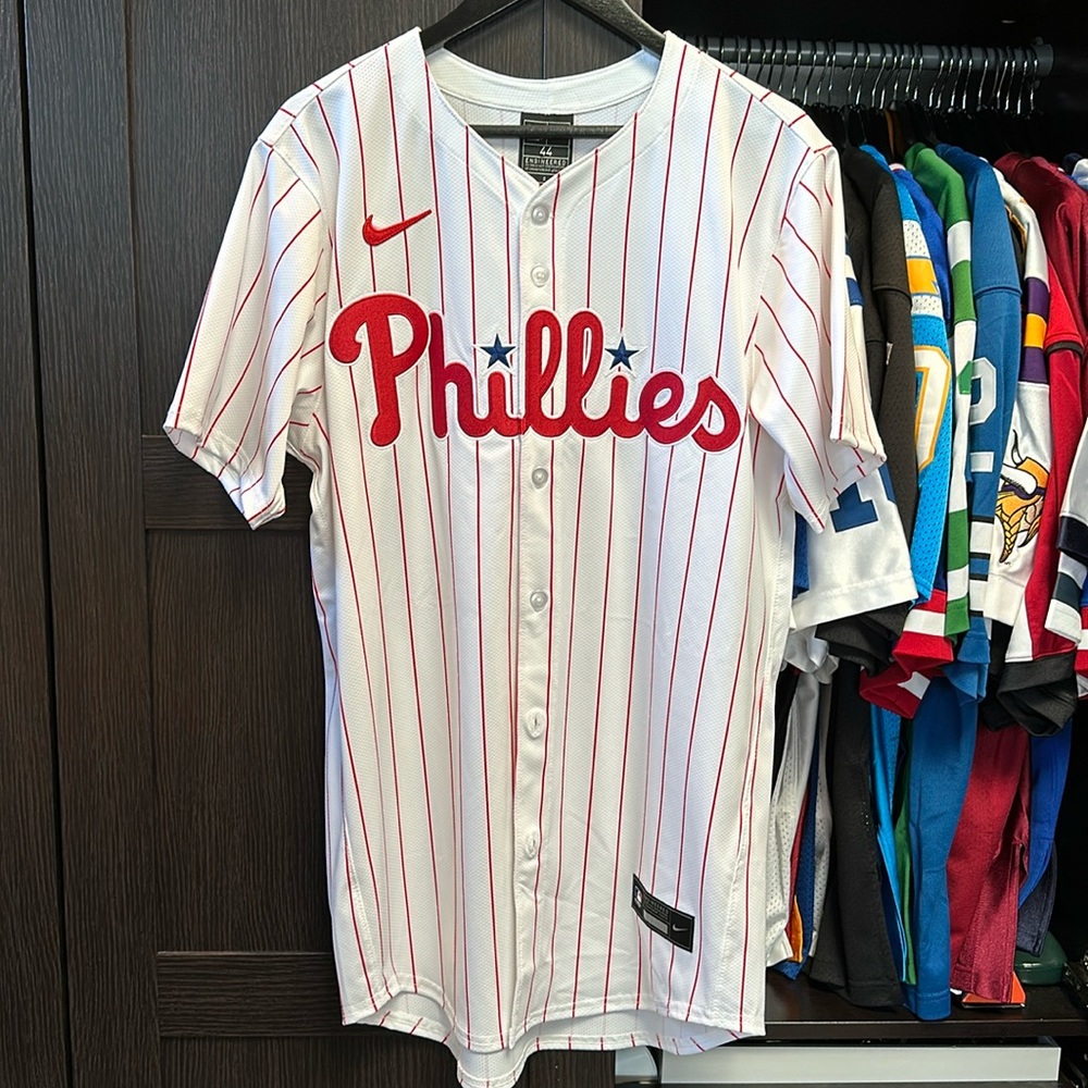 Bryce Harper Nike Elite Authentic Philadelphia Phillies MLB Jersey - White